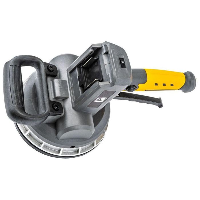 Ventuza vibranta pentru placi, cu acumulator 2Ah, 180mm, 120Kg,