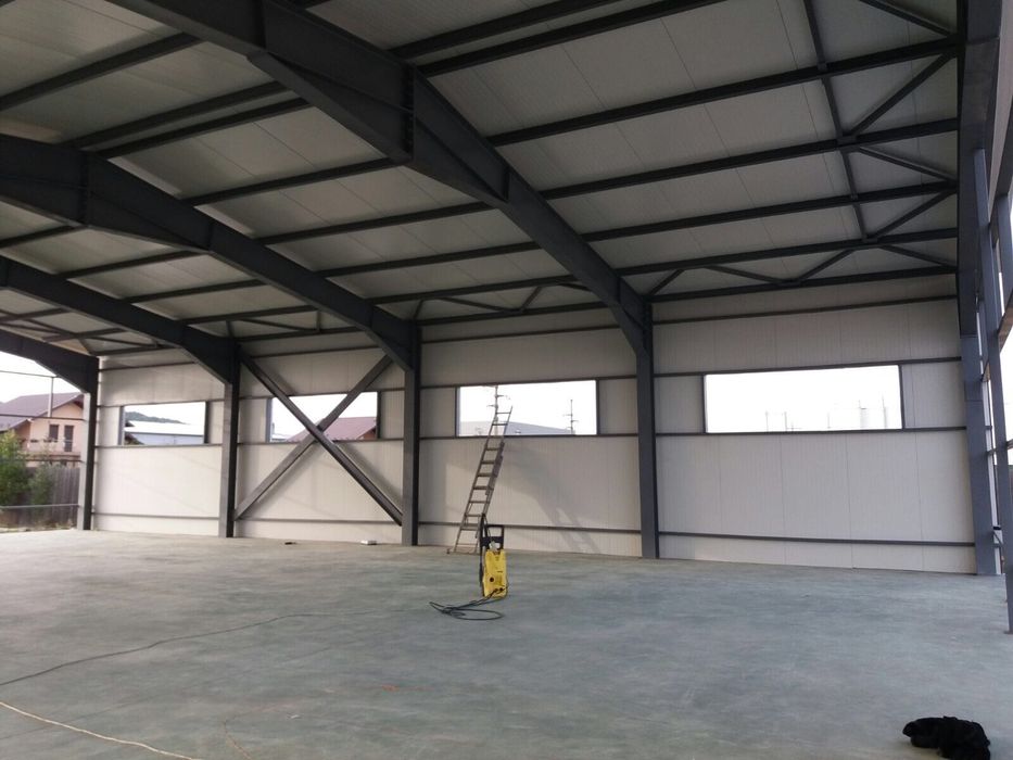 Vând hala metalică conform proiectului dvs lucrăm fără avans