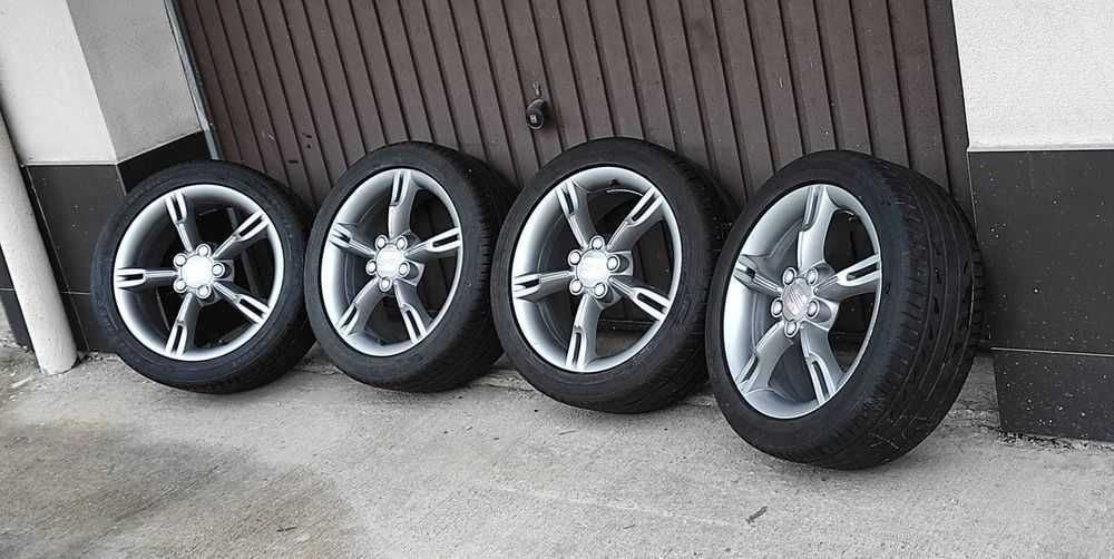 4 бр. Оригинални Алуминиеви джанти за Seat  17 5x112 ET54