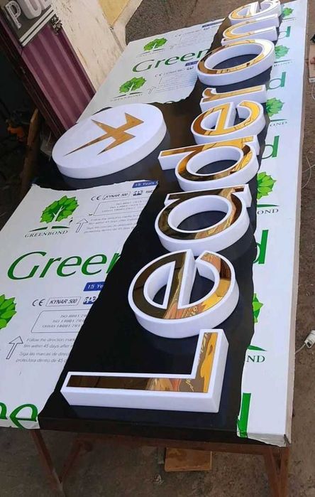 Объемные буквы и вывески/баннер/аракал/таблички/стелла/плакат/указател