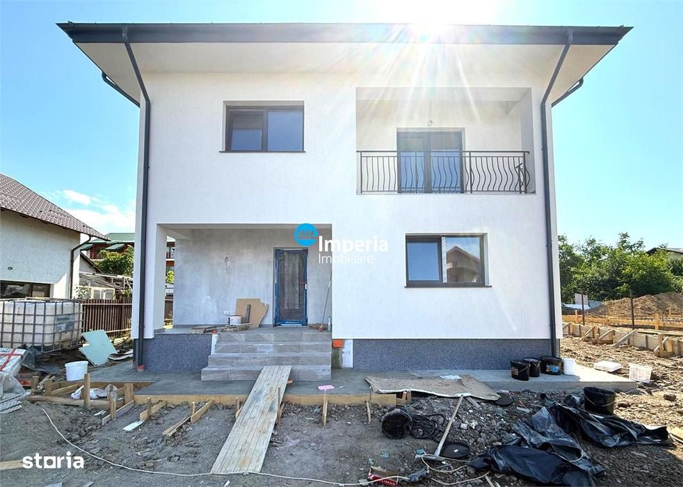 Vila P+E 126 mp, beci, 465 teren, Asfalt, Omenia, Valea Adanca