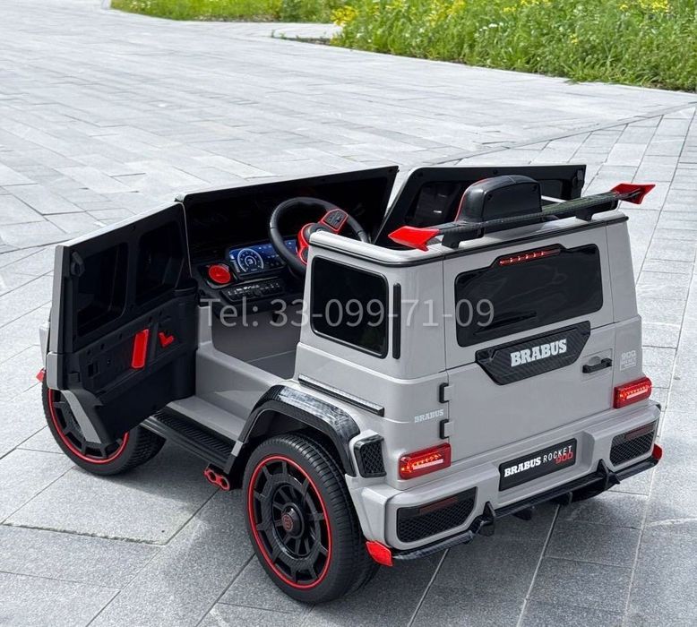 Детский электромобиль Brabus Rocket 900 | 4x4 EVA колёса, от 1-6 лет