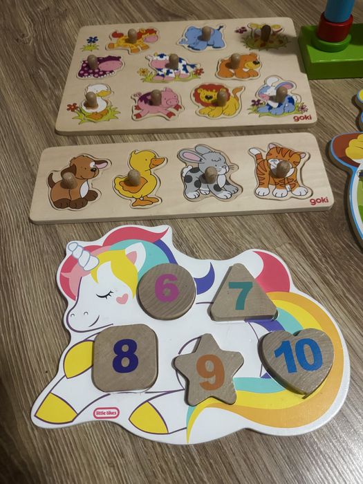 Лот дървени Сортери 7 броя