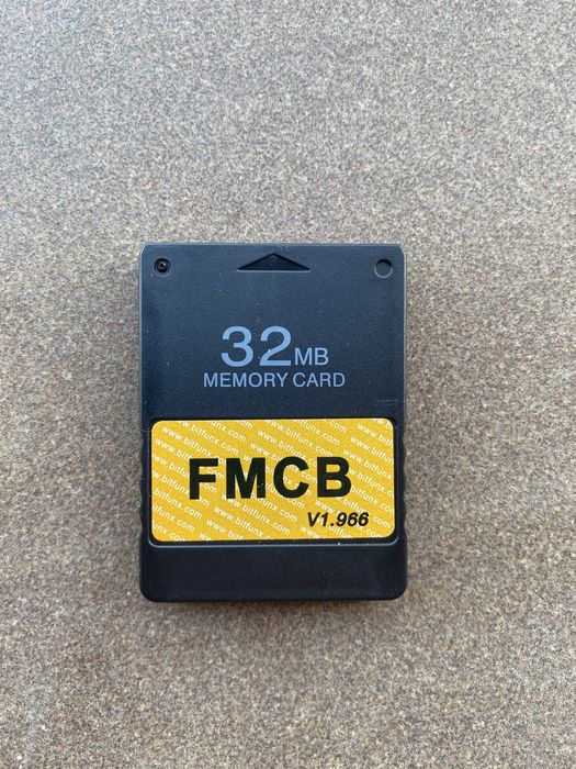 Card memorie PS2 cu Free McBoot – 32MB