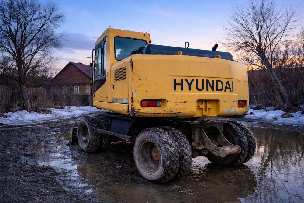 Экскаватор колесный