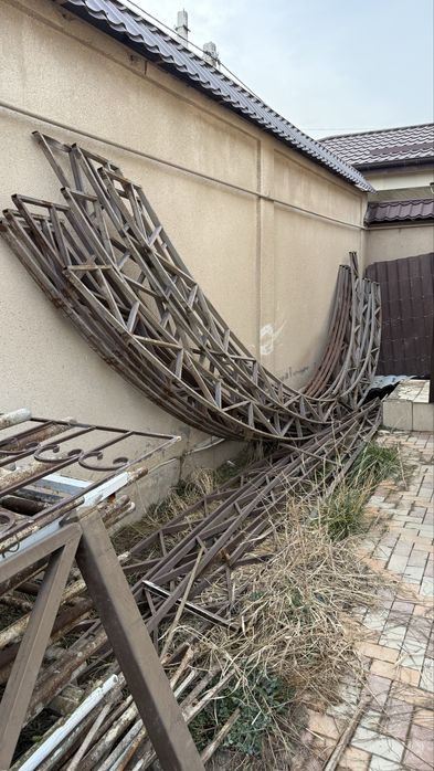 Арка навес ферма