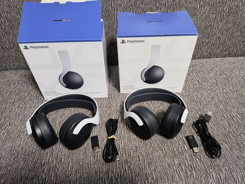 Playstation 5 Pulse 3D, Gold PS4 слушалки