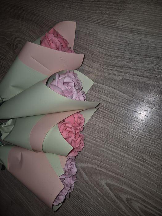 Buchet trandafiri sapun