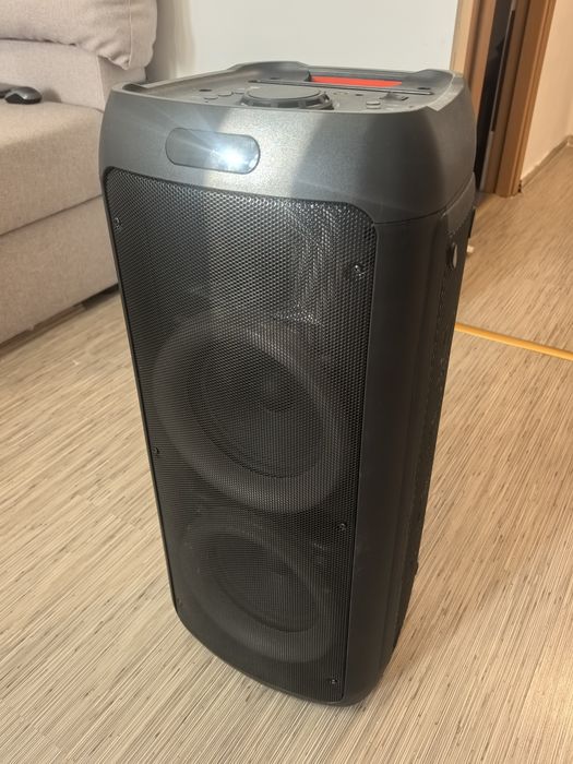 Boxa audio Poss PSRGB600, Bluetooth, USB, AUX In, 600W, Negru