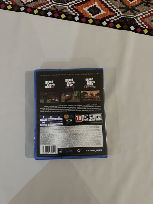 Диск на Пс4 Red Dead Redemption, GTA Trilogy