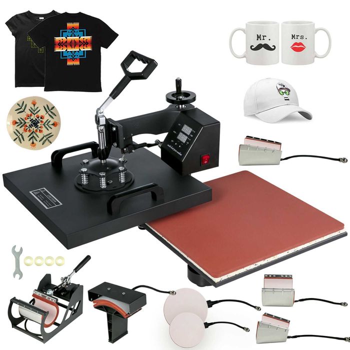 Presa termica 8in1, tricouri, cani, magneti, platan 38x38cm