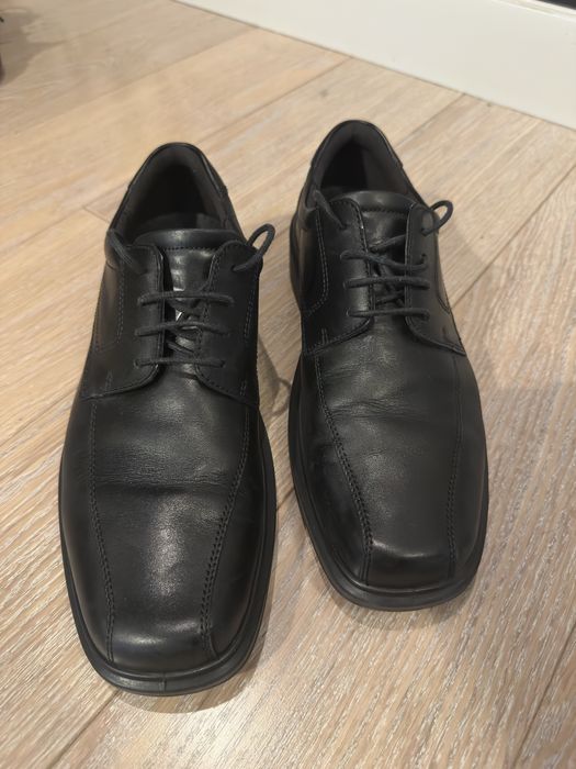 Pantofi Ecco Helsinki piele pantofi business barbati negri
