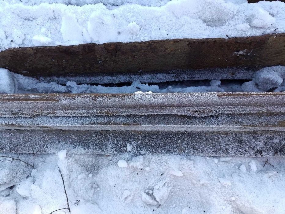 рельсы, крестовина