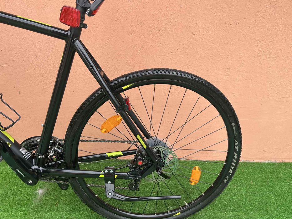 Като Нов Алуминиев Хидравличен Велосипед  RIVERSIDER 28цола 9х3