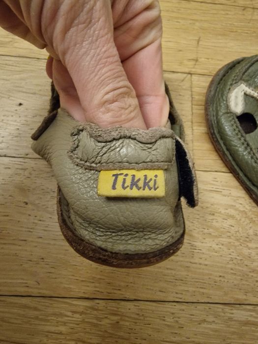 Sandale copii barefoot piele Tikki 21
