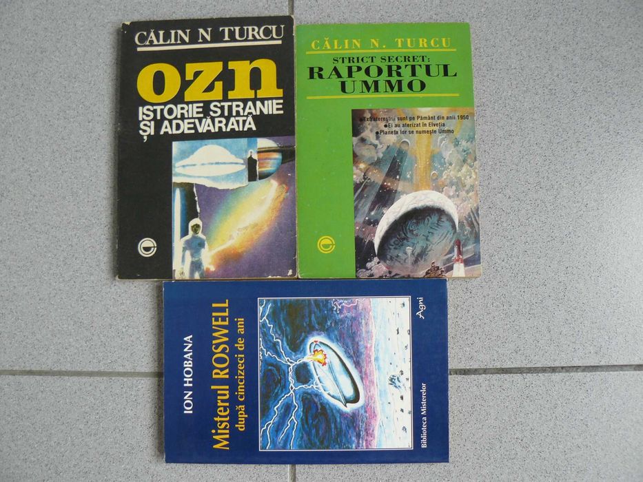 Lot de 3 Carti Ce Au Ca Subiect EXTRATERESTRI,OZN,Mistere,Enigme LOT 4