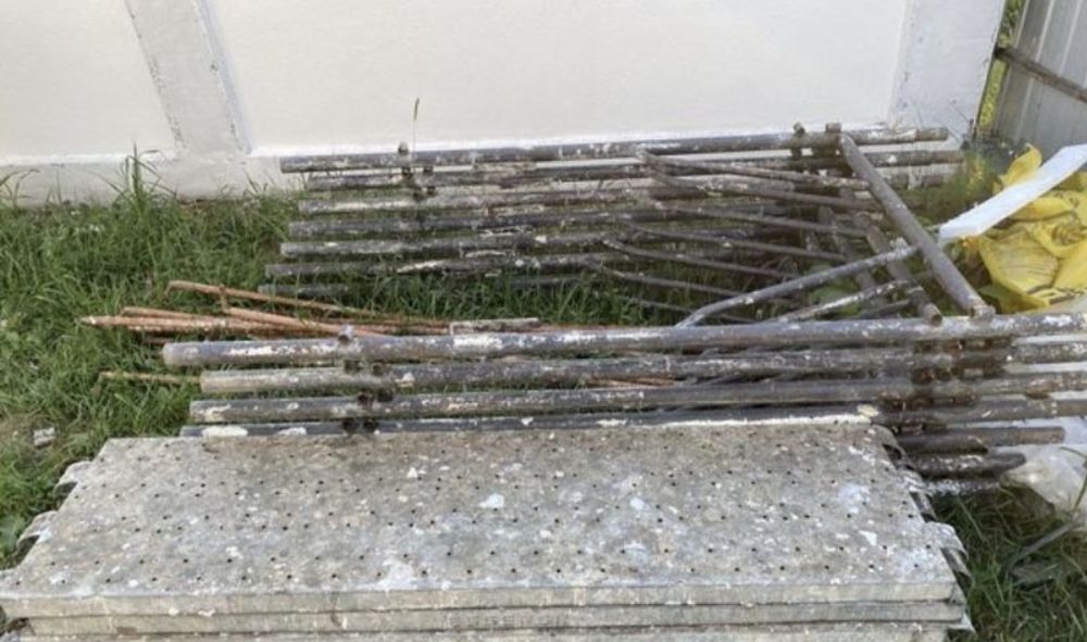 3 podine pentru schelă metalică, detin doar 3 bucăți