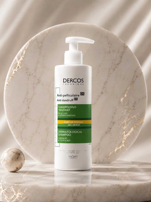 Vichy Anti-Dandruff shampun,sezgir teri uchun, qichishishga qarshi