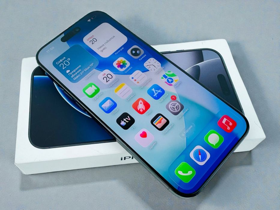 Apple iPhone 16 Pro Max 256GB Black Titanium 91% Батерия! Гаранция!