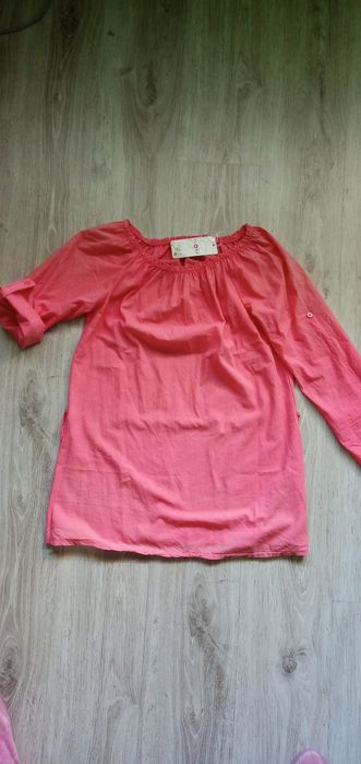 Дамски блузи с дълъг ръкав, бяла булана