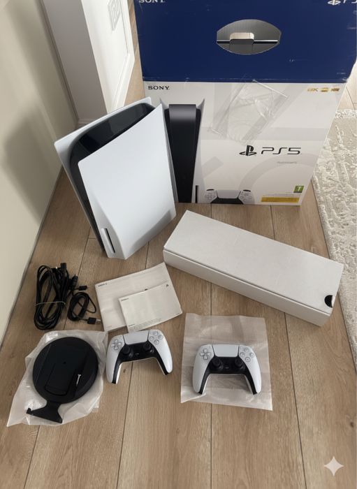 PlayStation 5 disc, 2 Manete, Fifa 26, MK1, Statie incarcare