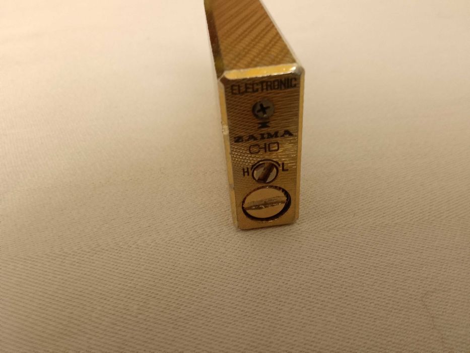 Винтидж Позлатена Газова запалка Займа Япония