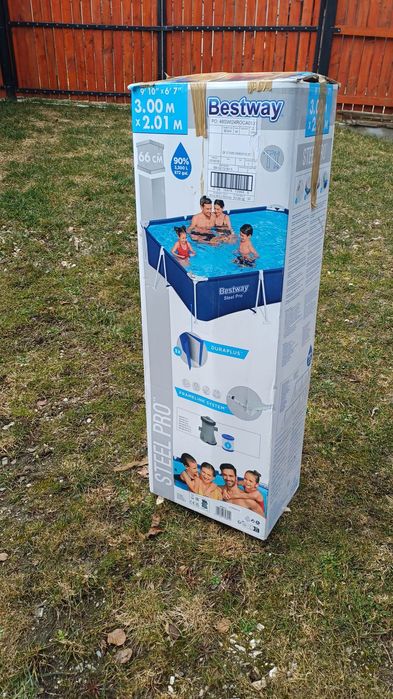 Piscina 3x2 cu pompa si toate accesoriile