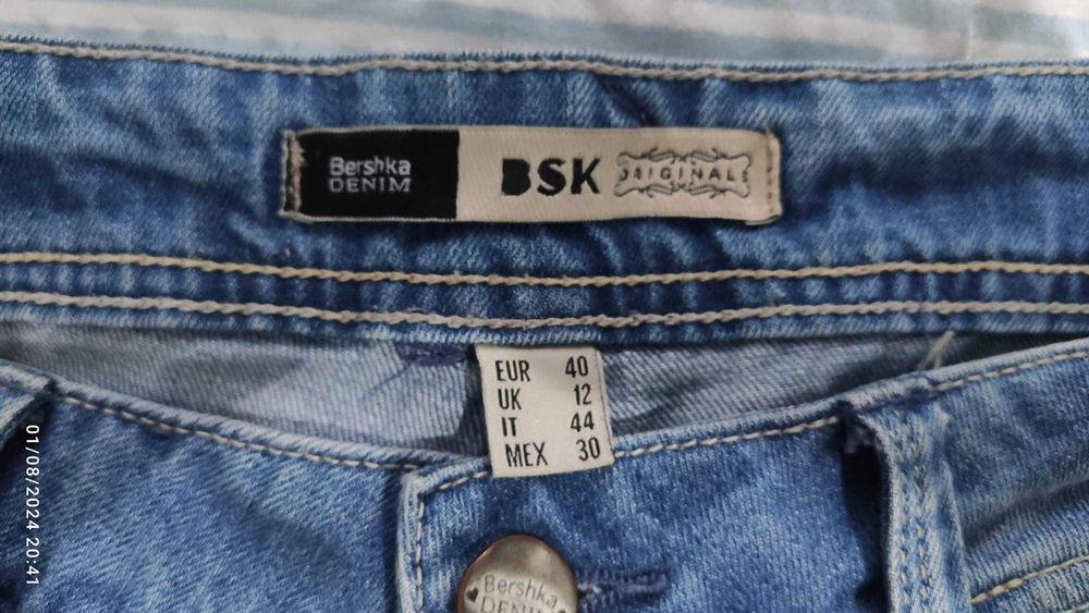 Къси дънкови Bershka L