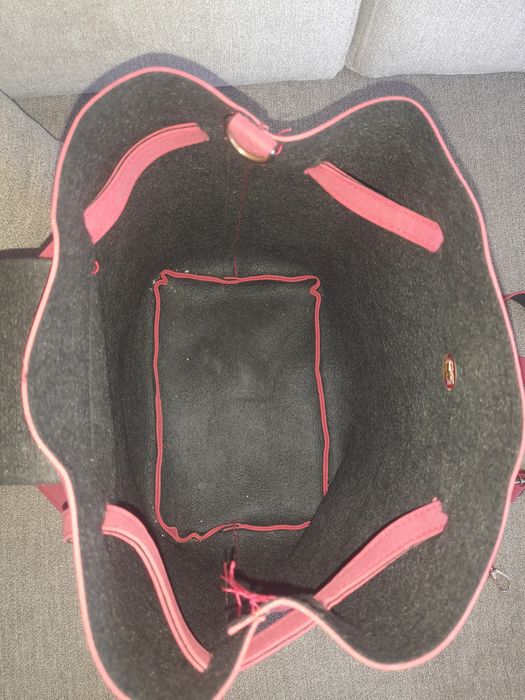 Дамска червена чанта