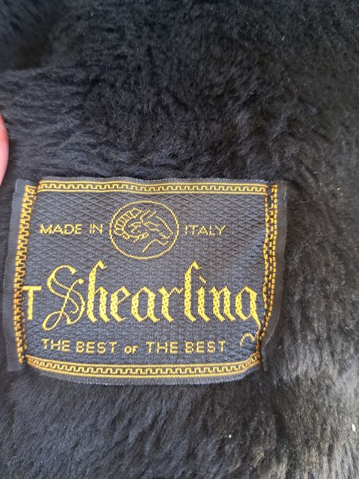 Haină bărbați din piele naturală 100%  NOU!Shearling (XL)