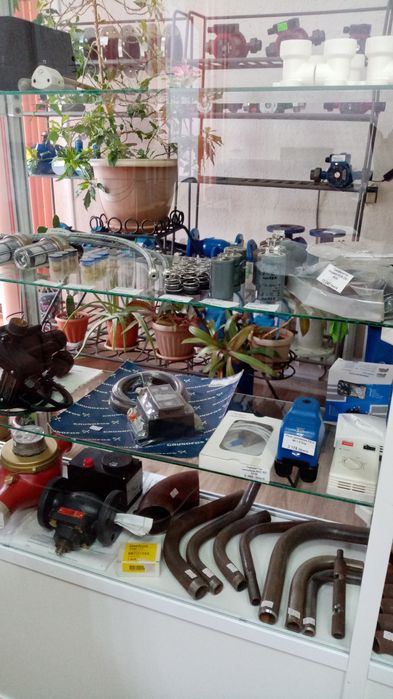 Вентиль кран шаровый + резьба и сгон