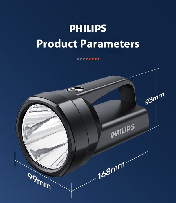 Lanterna Lampa Philips Originala cu Led Philips si Acumulator Nouă