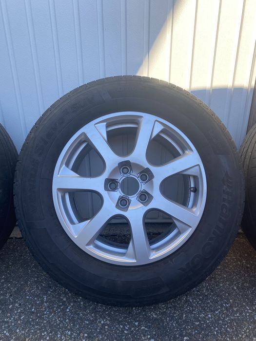 Jante Audi Q5 originale 17’’ 5x112 + cauciucuri de vara 235/65/17