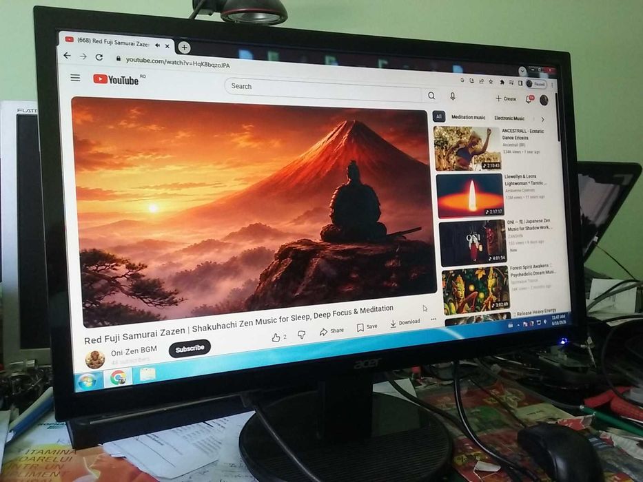 monitor LED acer 21,5 ”