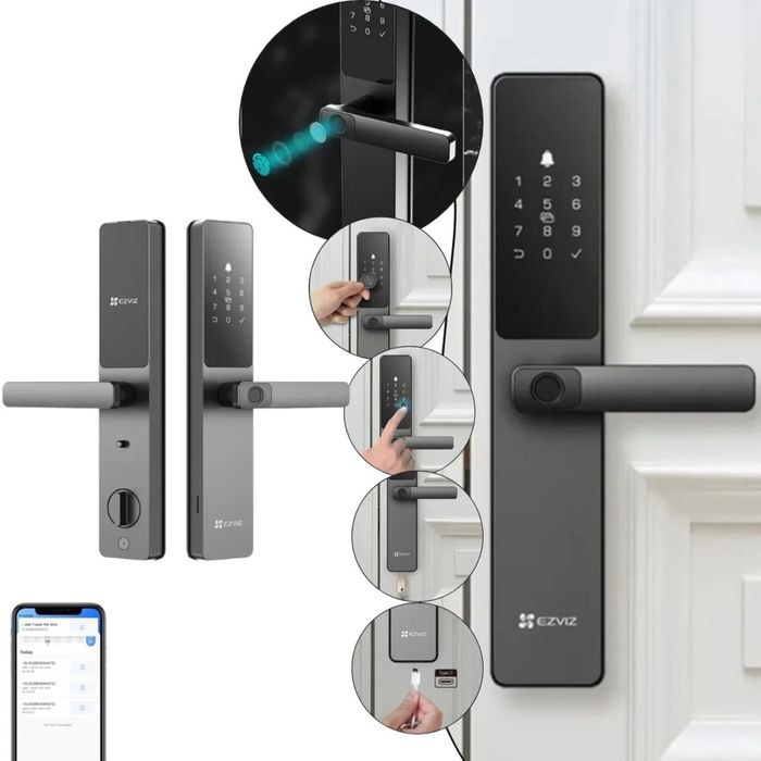 Умный замок от Ezviz DL05 Продажа, установка и настройка