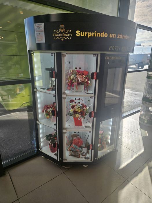 Vendomat Automat Buchetomat vânzare flori
