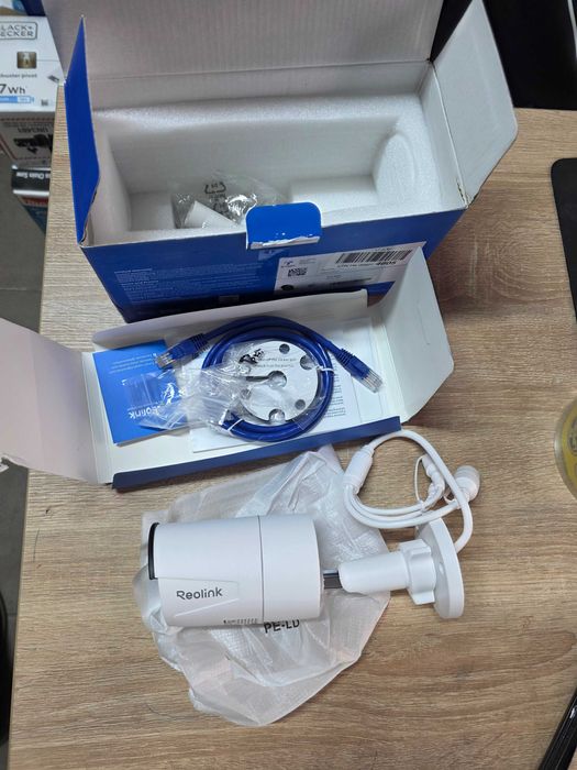 Camera de supraveghere exterioara Reolink 5MP PoE cu detectare miscare, camera IP, IP66, RLC-510A