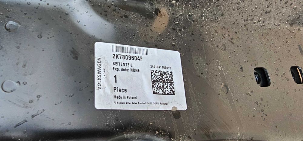 Aripa dreapta spate Vw Caddy 2K7 / 2020 2021 / 2022 2023