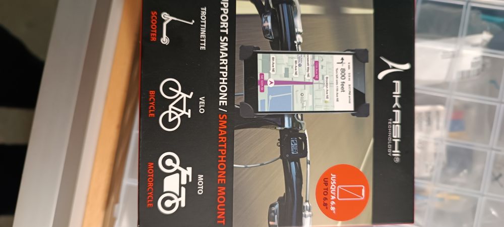 Suport telefon bicicleta, trotineta, scuter