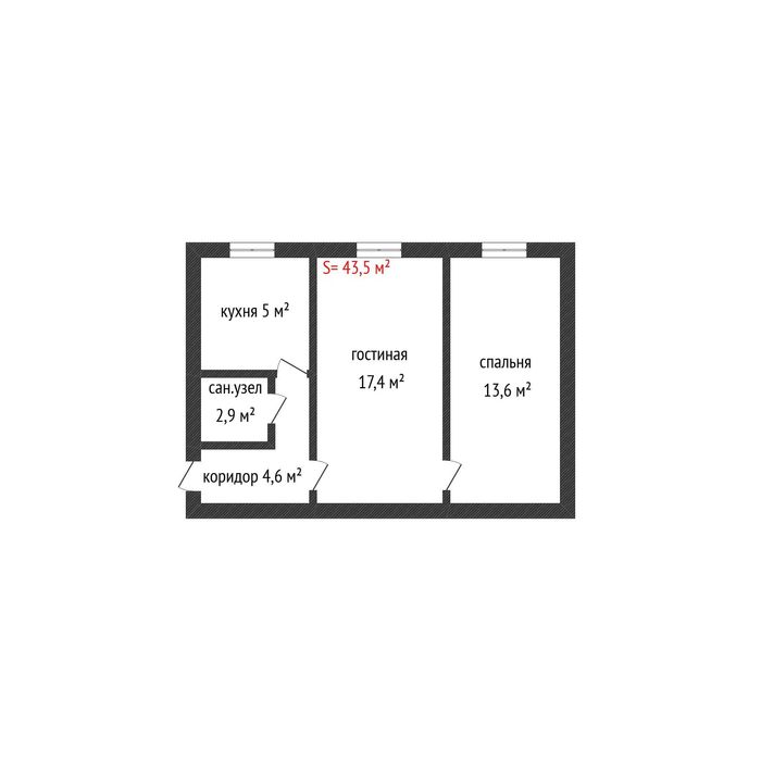 Продаётся 2-комнатная квартира на 1 этаже. ЖАНГЕЛДИНА-остановка АЙГУЛЬ