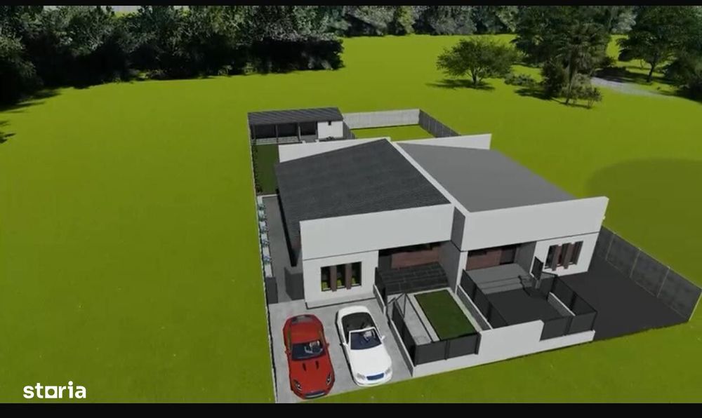 Duplex premium de vanzare, mobilat si utilat, in Mosnita Noua