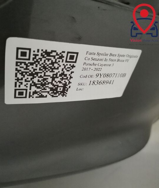 Fusta Spoiler Bara Spate Originala Cu Senzori In Stare Buna 9Y Porsche