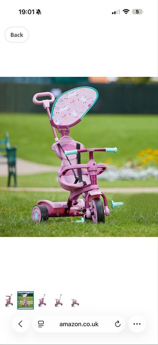 Детска триколка 4в1