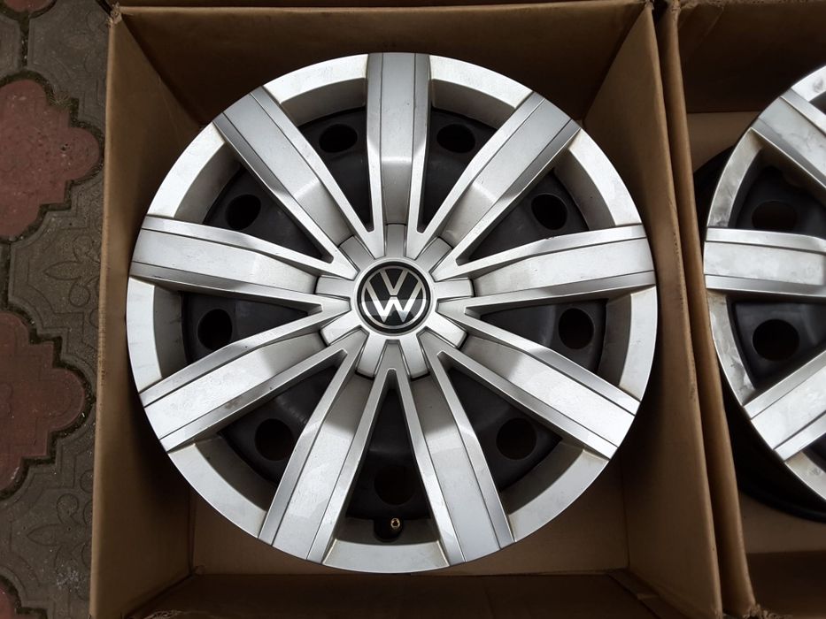 jante tabla 17; 5x112; originale Vw Tiguan + capace originale