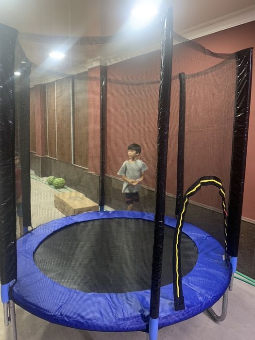 Батут Ограждениями 100кг