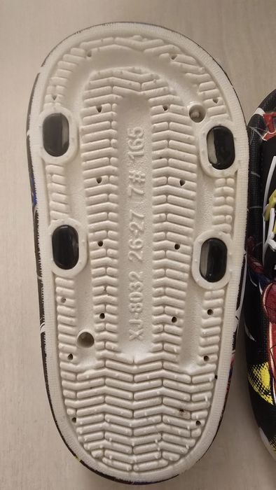 Детские тапочки с подсветкой "Человек паук"