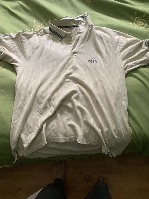 Tricou Adidas golf alb