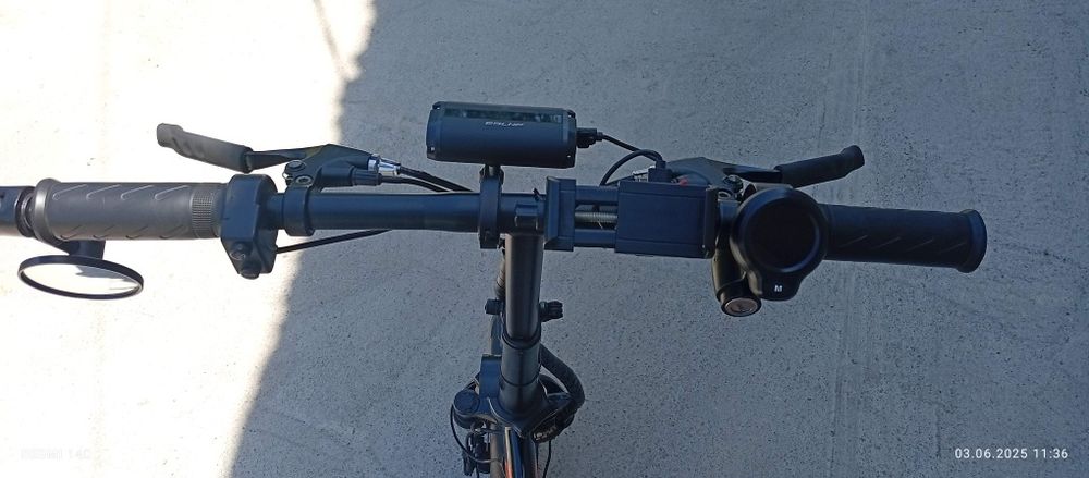 Электро велосипед леопард