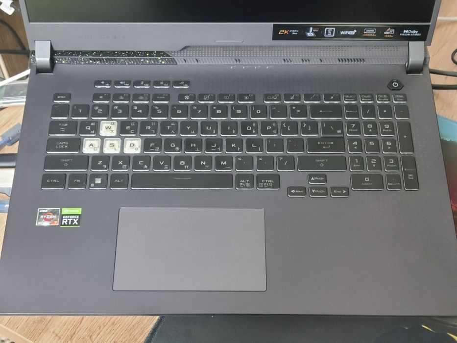Asus ROG STRIX ry7 6800h/32gb ddr5/rtx3060 6gb/500 ssd