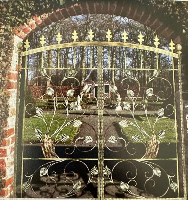 Ковано желязо, модерни метални огради, лазерно рязани панели